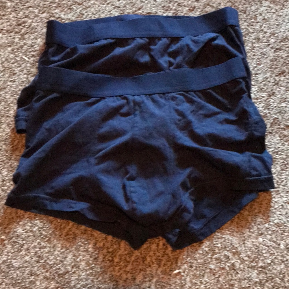 Blue boxer briefs